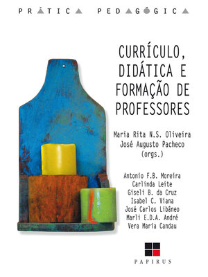 cover image of Currículo, didática e formação de professores